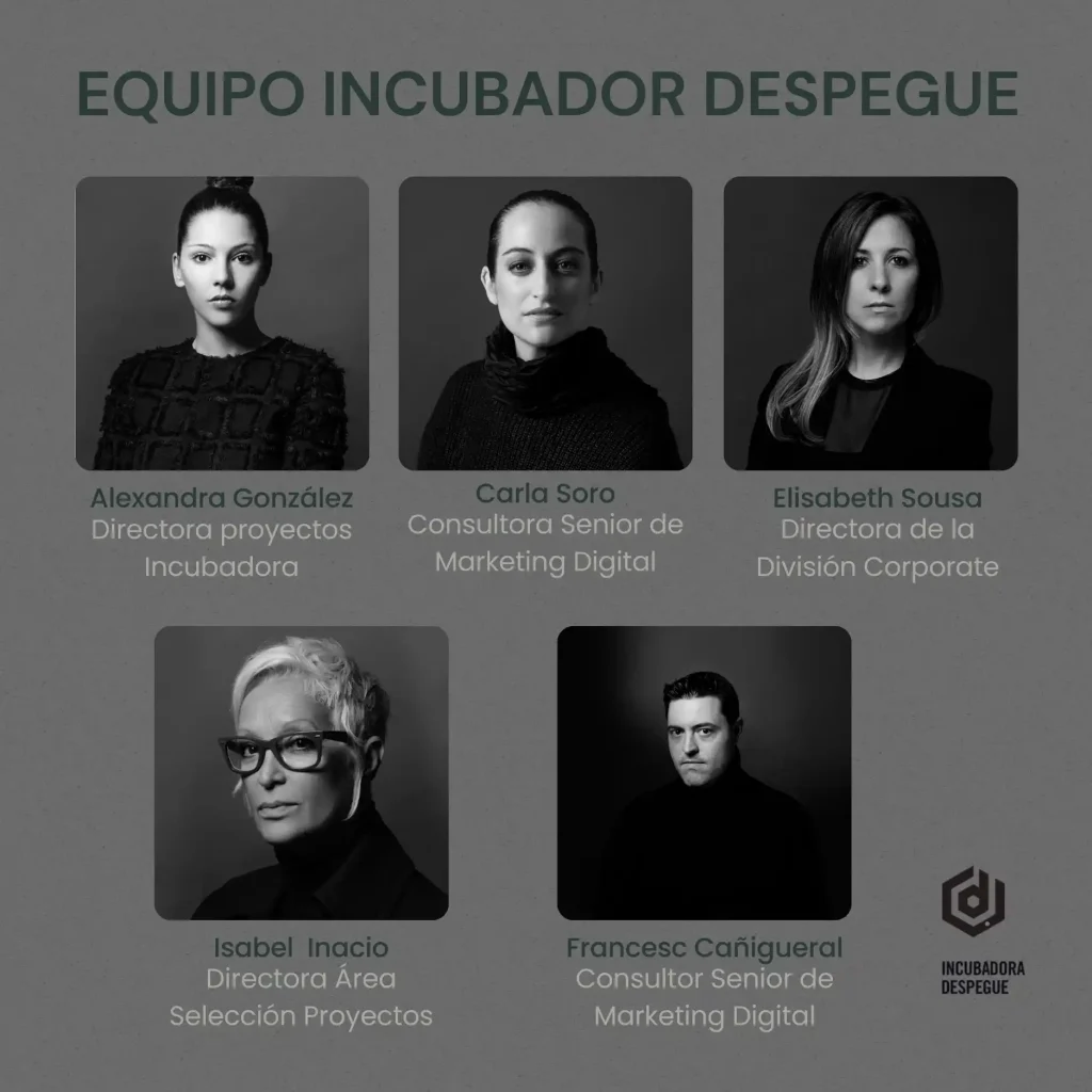 Equipo Incubadora despegue