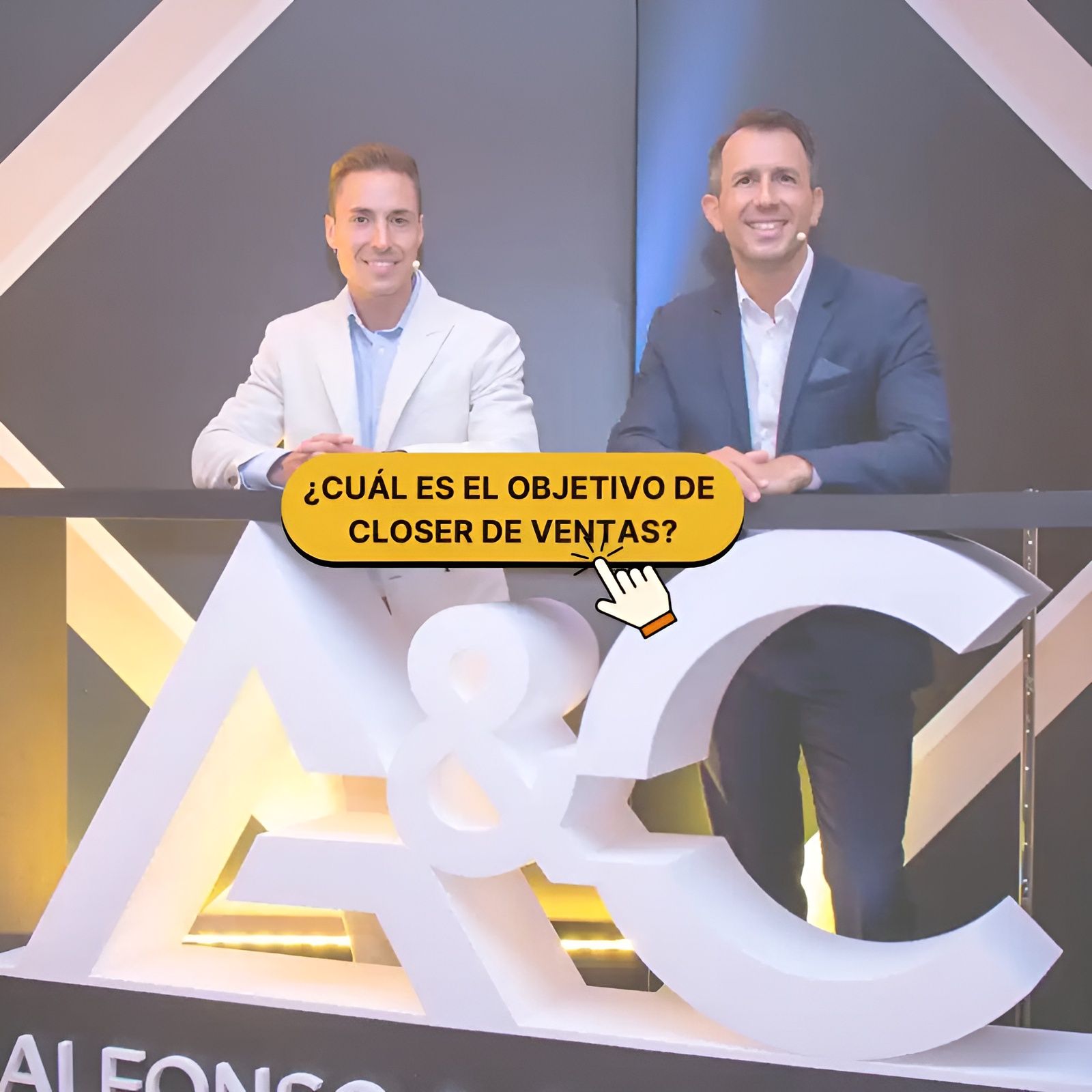 Cual es el objetivo de Closer de de Ventas de Alfonso y Christian